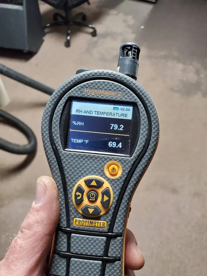Moisture meter humidity assessment for Fire & Smoke Damage Restoration in Pearsall